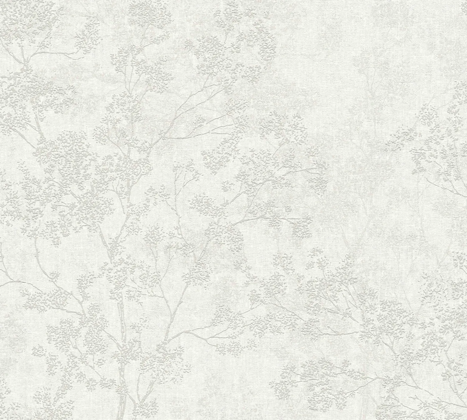 Vliestapete Blütenzweige creme grau beige 37397-2