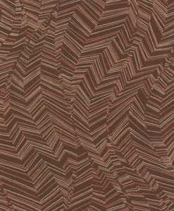 Vliestapete Blätter Abstrakt Orange Beige Glanz A62103