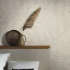 Vliestapete 34004 Blätter Beige Grau Marburg