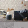 Vliestapete Blätter creme braun 37396-2