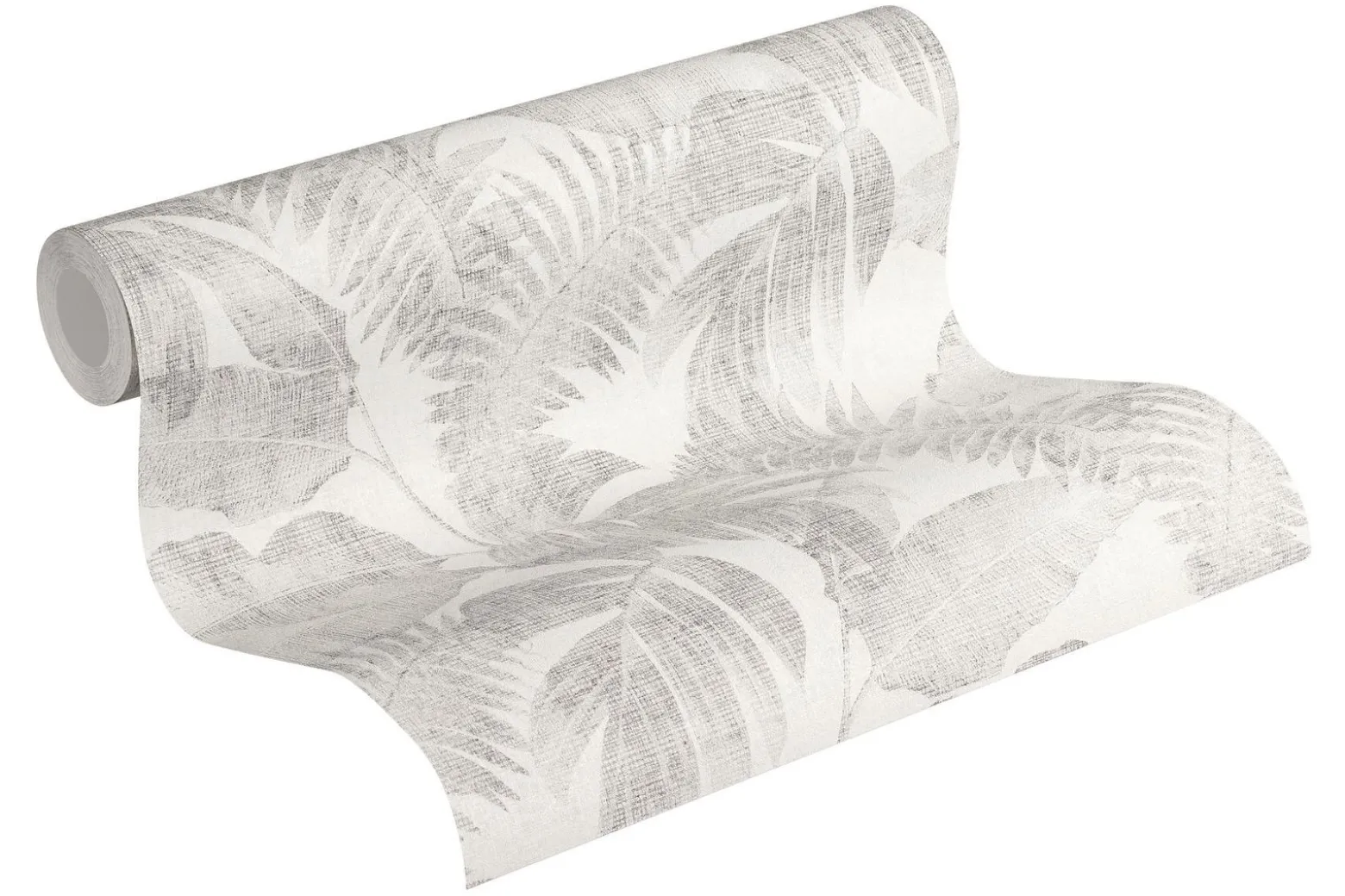Vliestapete Blätter creme braun 37396-2