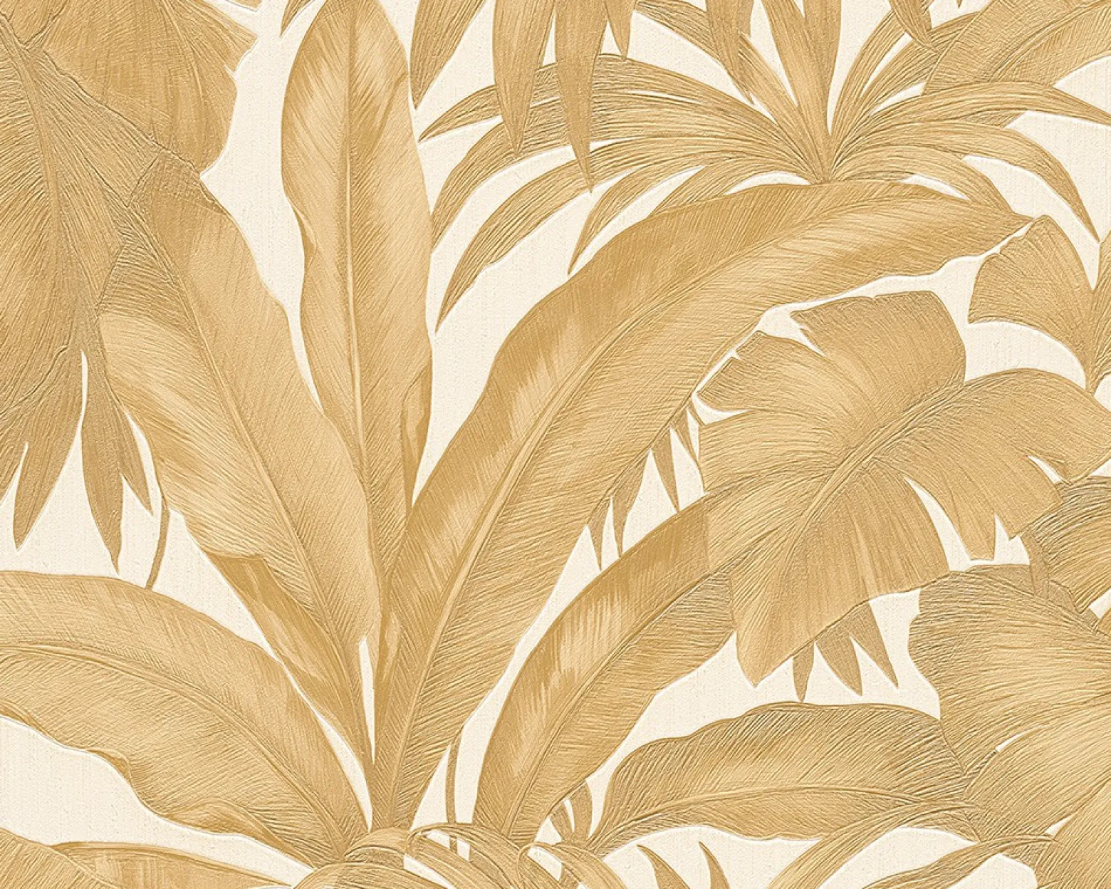 Vliestapete Blätter creme gold Versace 96240-4