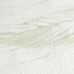 Vliestapete Blätter Creme Grün Silber Metallic 79096-1