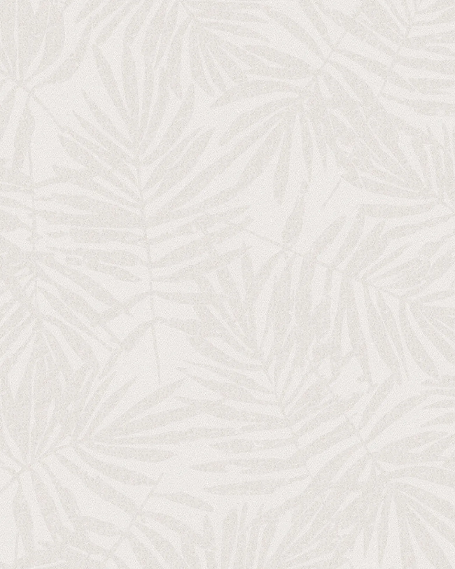 Vliestapete Blätter cremeweiß Metallic 31315