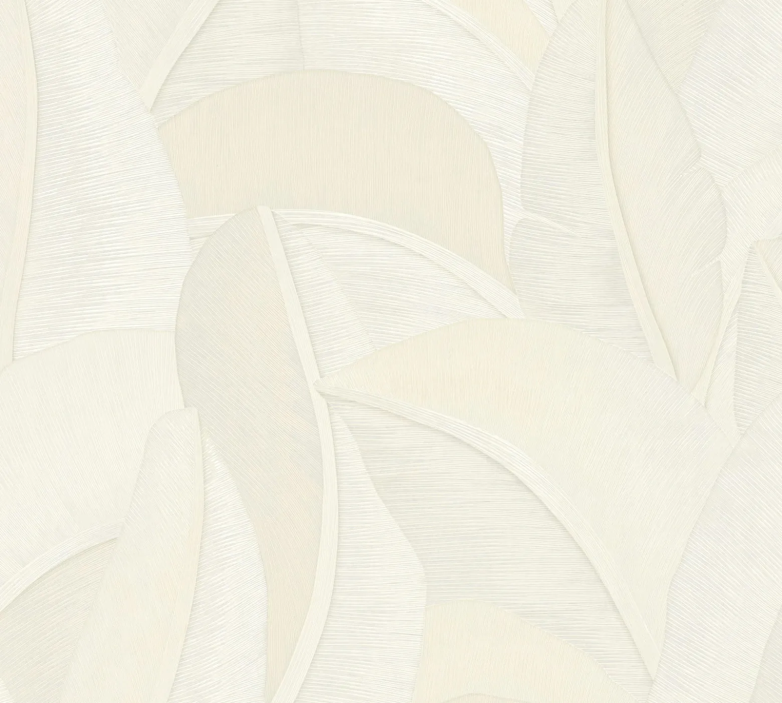 Vliestapete Blätter Dschungel Grau Weiß Metallic 79039-6