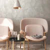 Vliestapete Blätter Dschungel Grau Beige 38638-4