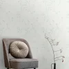 Vliestapete Blätter Floral Aquarell Creme Beige 39767-2