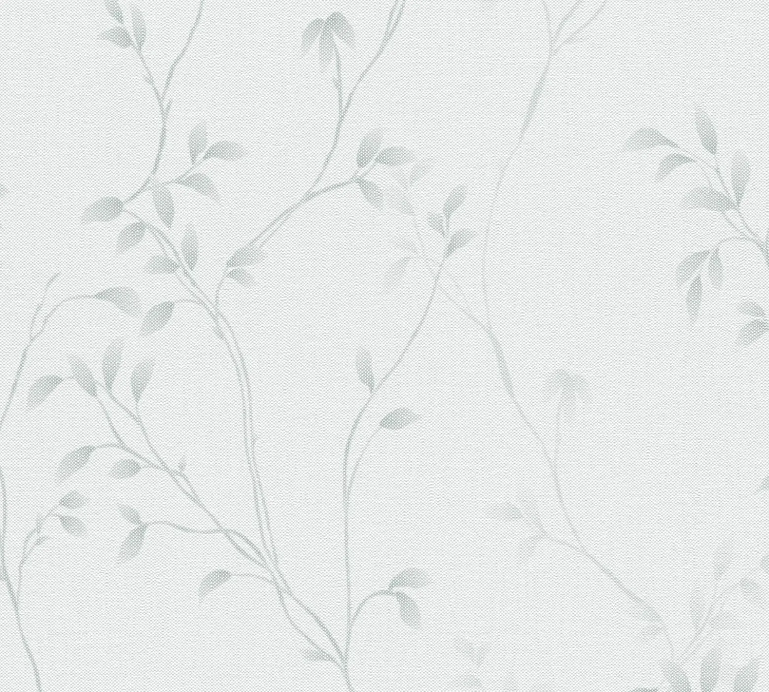 Vliestapete Blätter Floral Aquarell Creme Beige 39767-2
