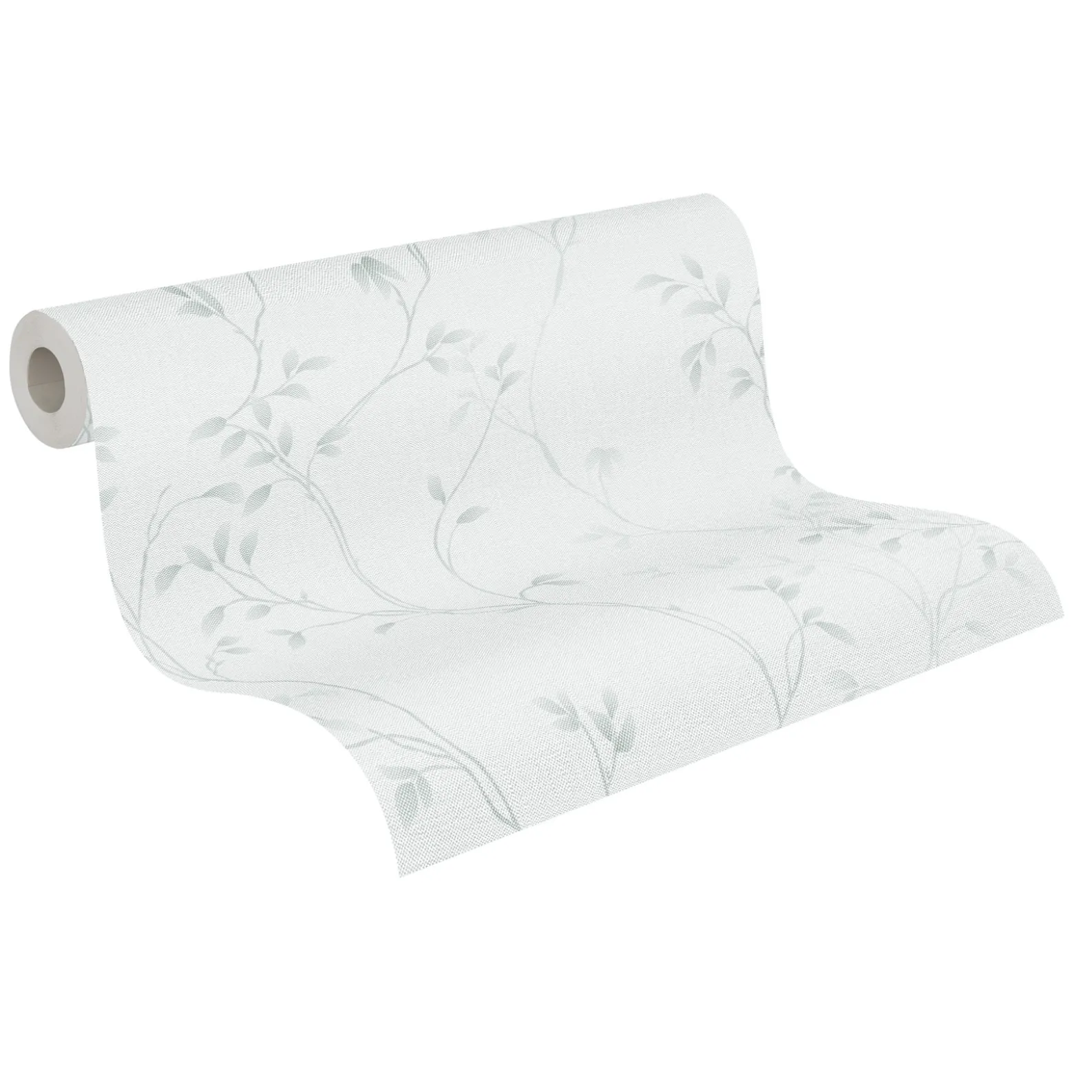 Vliestapete Blätter Floral Aquarell Creme Beige 39767-2