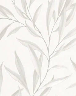 Vliestapete Blätter Floral beige creme Marburg 32202