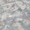 Vliestapete Blätter Floral Grau Lila Creme 10415-31