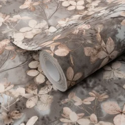 Vliestapete Blätter Floral Grün Beige Creme 10415-10