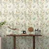 Vliestapete Blätter Floral Grün Braun 78212-1