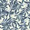 Vliestapete Blätter Floral Rasch blau weiß 406337
