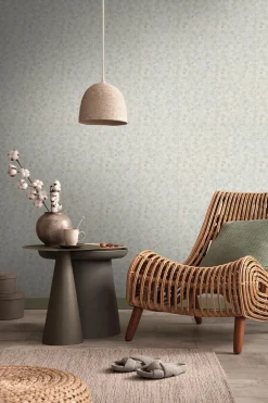 Vliestapete Blätter Floral Skandi Beige Weiß 39111-2