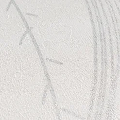 Vliestapete Blätter Grafisch Grau Silber Metallic 78655-5