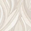 Vliestapete Blätter Grafisch Creme Beige Metallic 78655-4