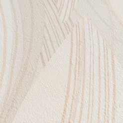Vliestapete Blätter Grafisch Creme Beige Metallic 78655-4