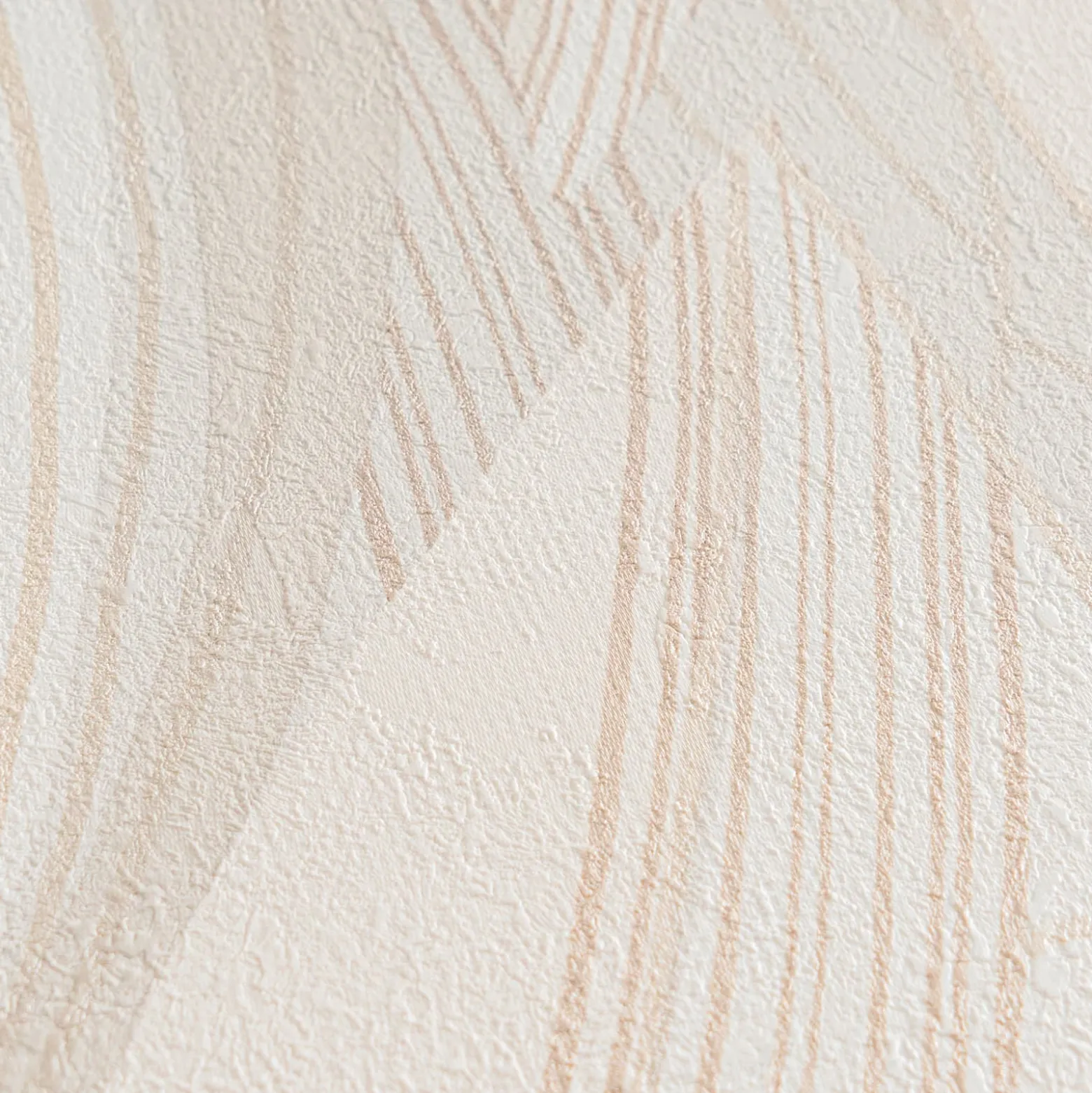 Vliestapete Blätter Grafisch Creme Beige Metallic 78655-4