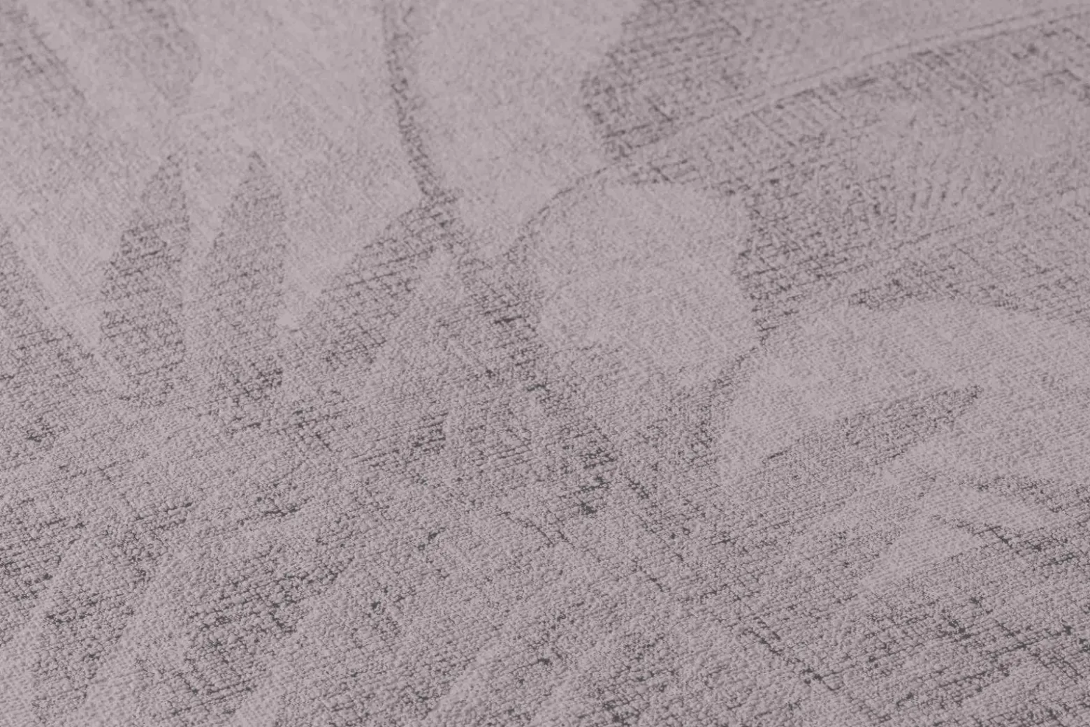 Vliestapete Blätter grau schwarz 37396-1