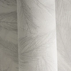 Vliestapete Blätter Grau Silber Metallic 79096-4