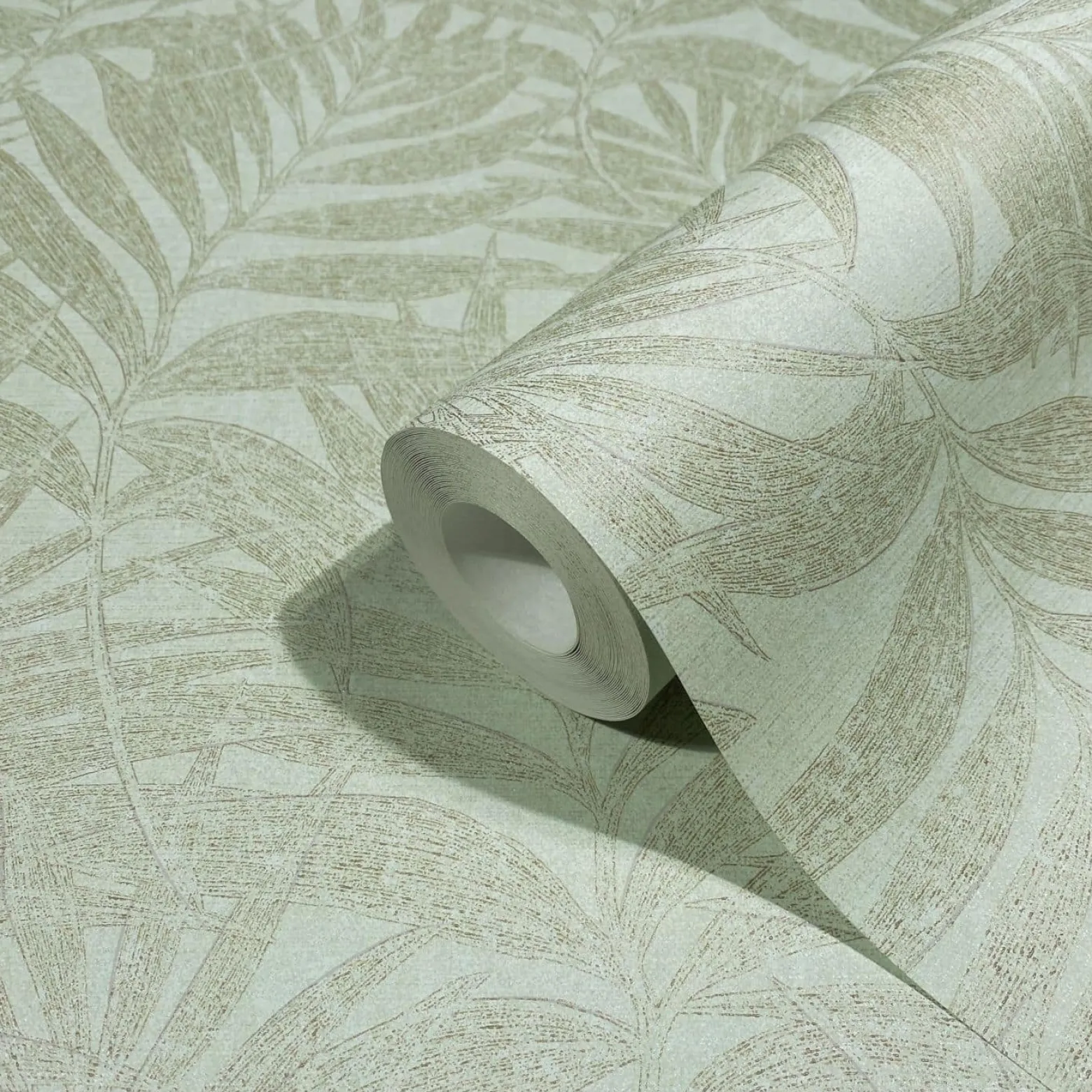 Vliestapete 34003 Blätter Grün Beige Marburg