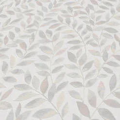 Vliestapete Blätter Ranken Weiß Beige Grau 10462-10