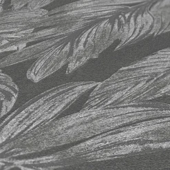 Vliestapete Blätter Tropen Grau Silber Metallic 39340-4