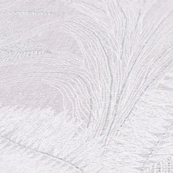 Vliestapete Blätter Tropen Lila Silber Metallic 39654-4