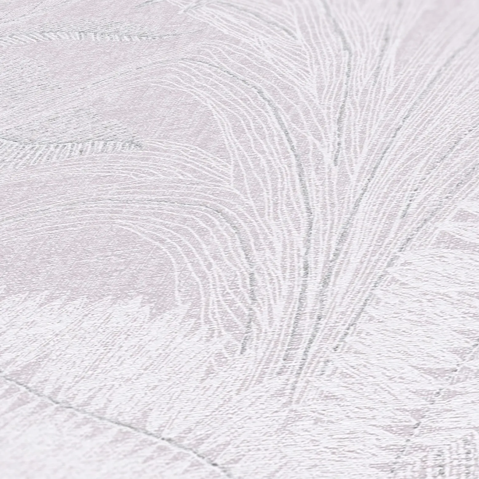 Vliestapete Blätter Tropen Lila Silber Metallic 39654-4