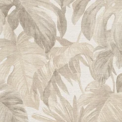 Vliestapete Blätter Tropisch Creme Beige Taupe 10558-02