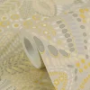 Vliestapete Blätter Tropisch Beige Creme Gelb 78025-4