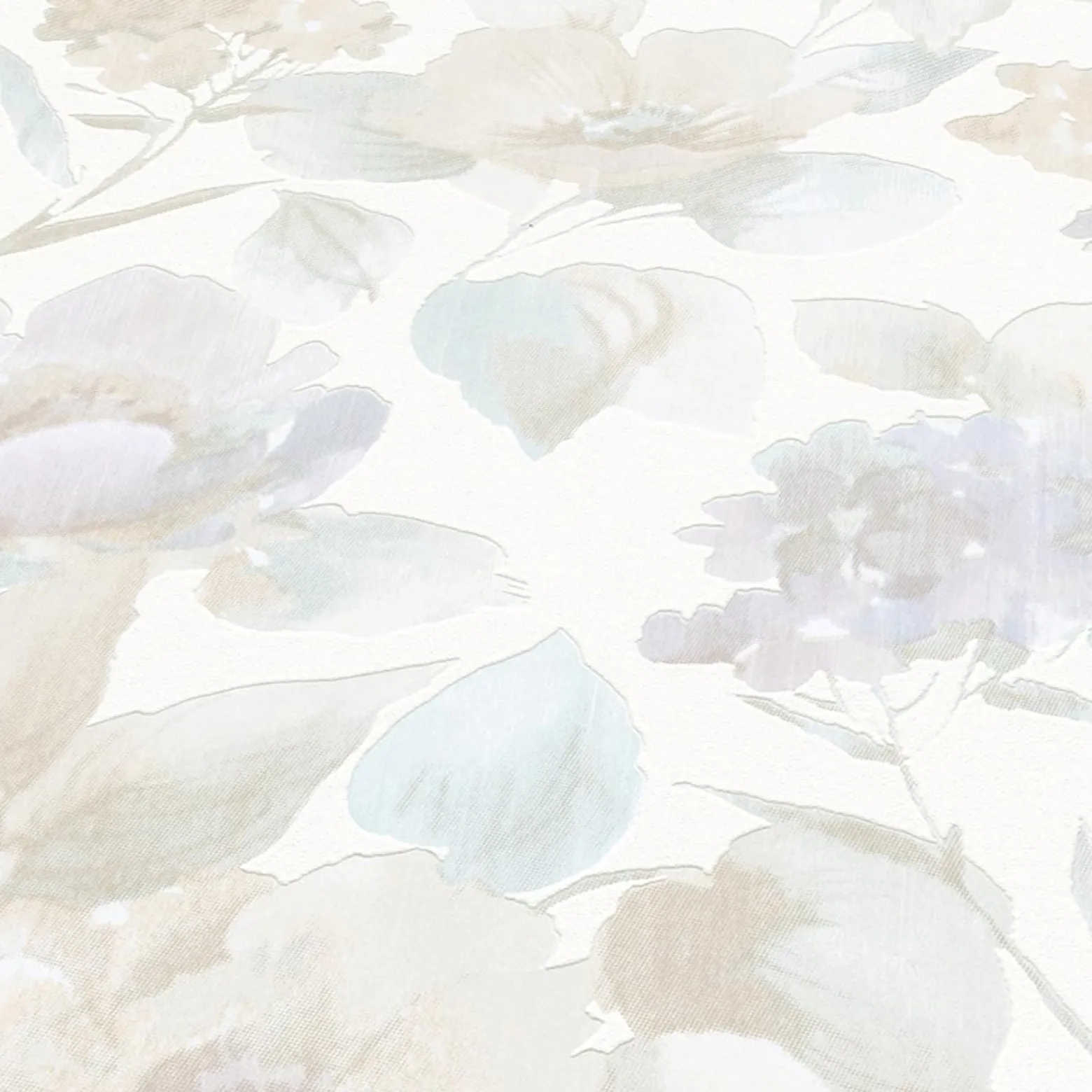 Vliestapete Blumen Floral creme beige violet 10250-09