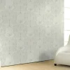 Vliestapete Blumen Ranken creme Metallic Marburg 58264