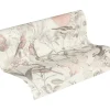 Vliestapete Blumen Vögel Floral wieß rosa grau 37276-2