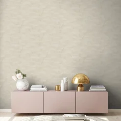 Vliestapete Bäume Beige Grau Nara 38741-4 AS Creation