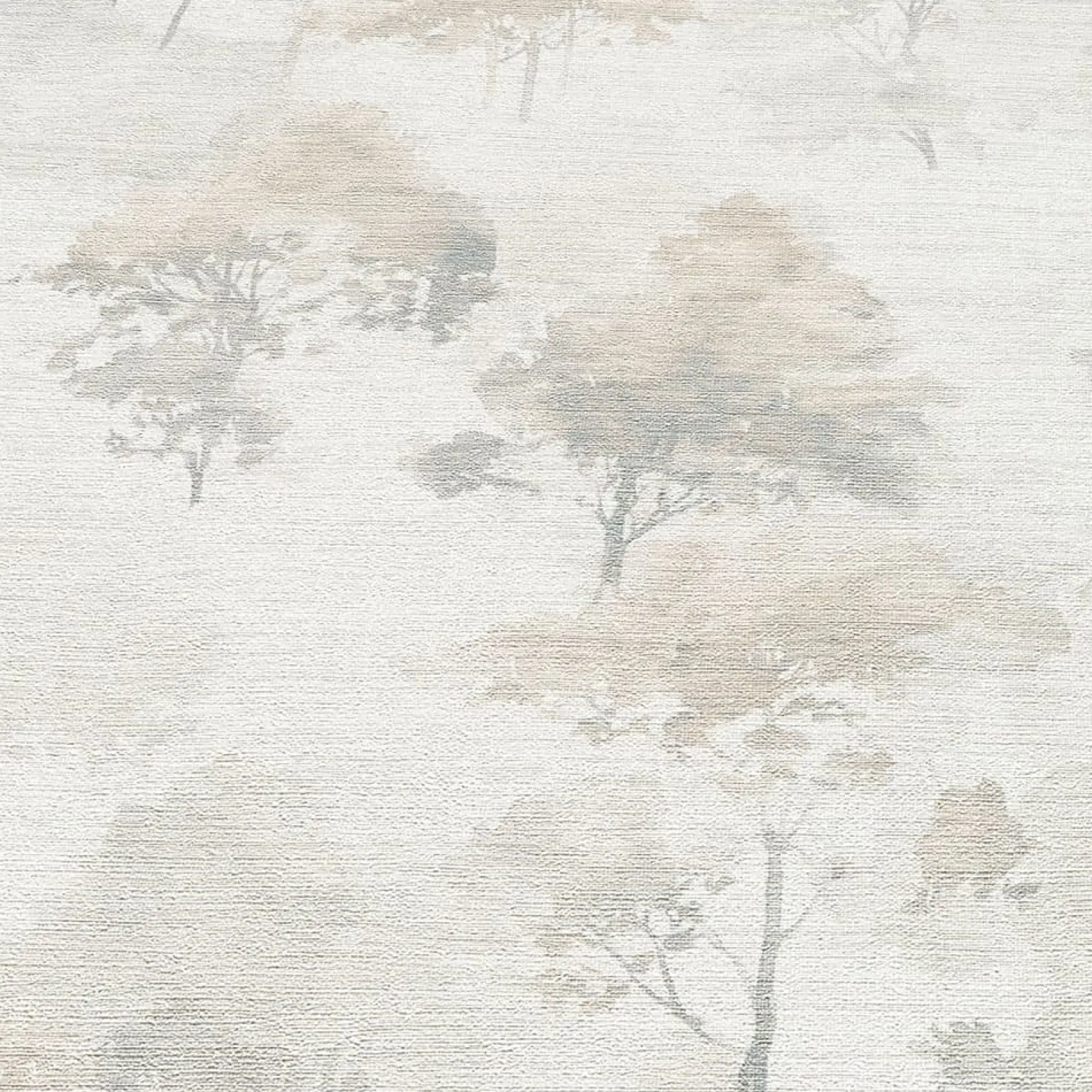 Vliestapete Bäume Wald Creme Beige Grau 10557-37