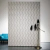 Vliestapete Colani Legend Welle 3D silber Glanz 59810