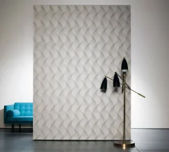 Vliestapete Colani Legend Welle 3D silber Glanz 59810