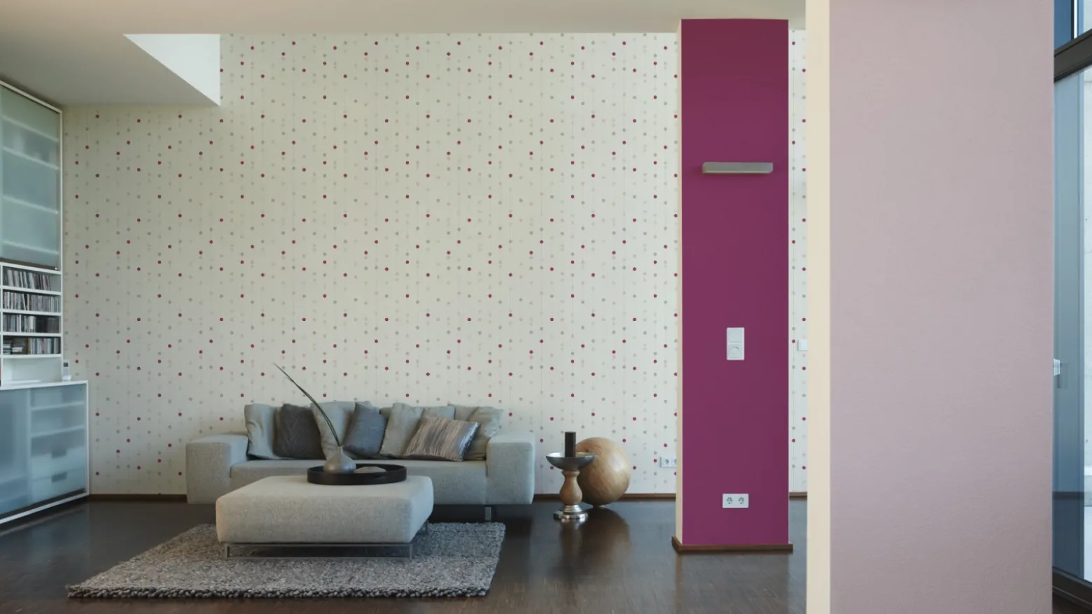 Vliestapete creme Grafisch livingwalls 2085-14