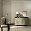Vliestapete creme Streifen Padua Marburg 56112