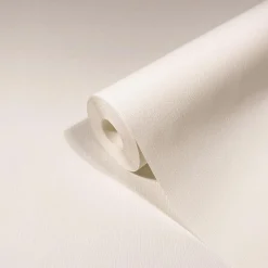 Vliestapete Cremeweiß Textil Optik Uni Marburg 82105