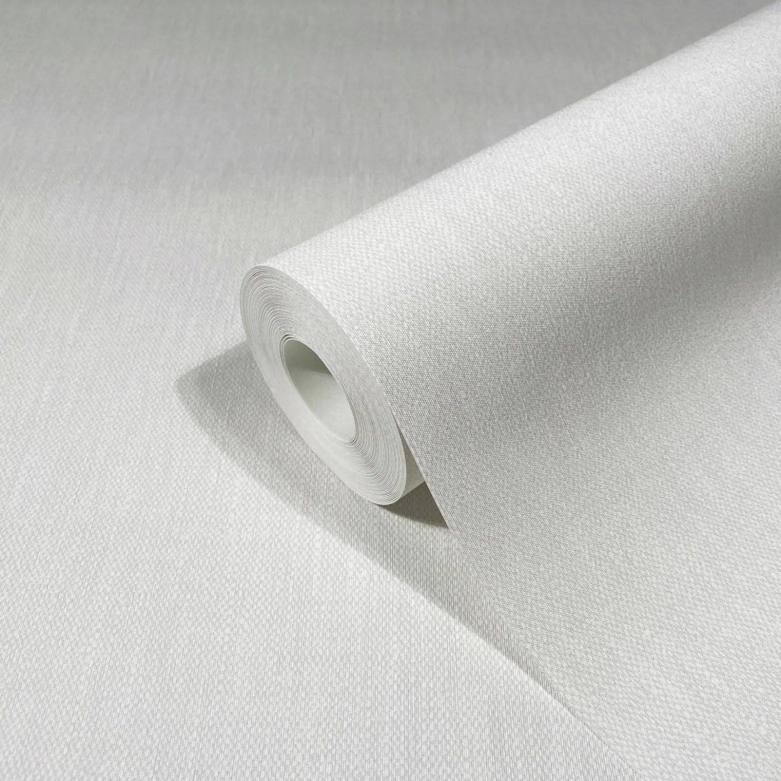 Vliestapete Cremeweiß Textil Optik Uni Marburg 31587