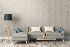 Vliestapete Daniel Hechter 3D Polygon taupe 36133-2