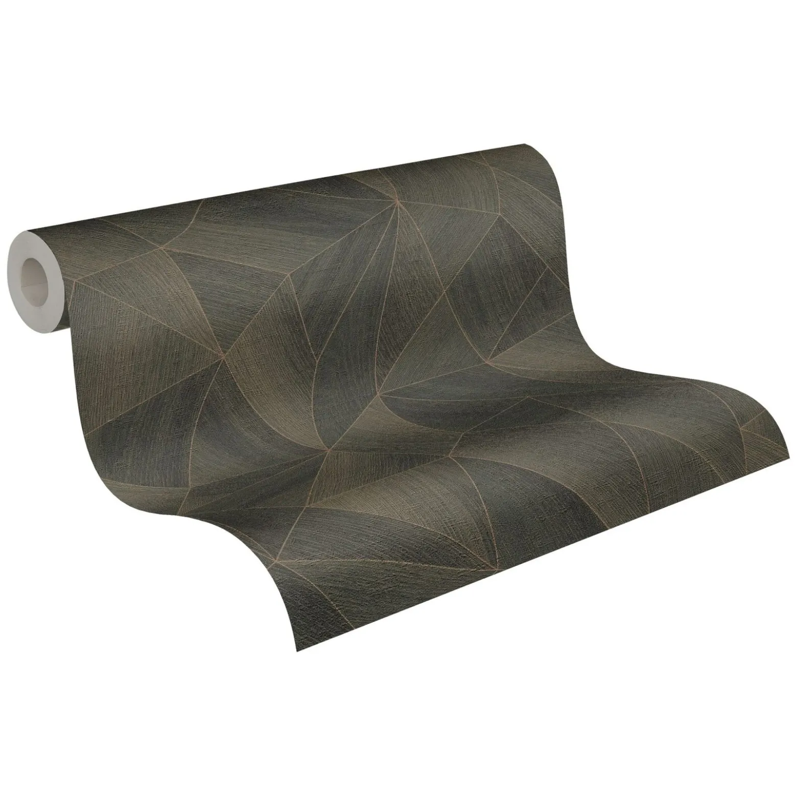 Vliestapete Daniel Hechter Grafisch Schwarz Kupfer Metallic