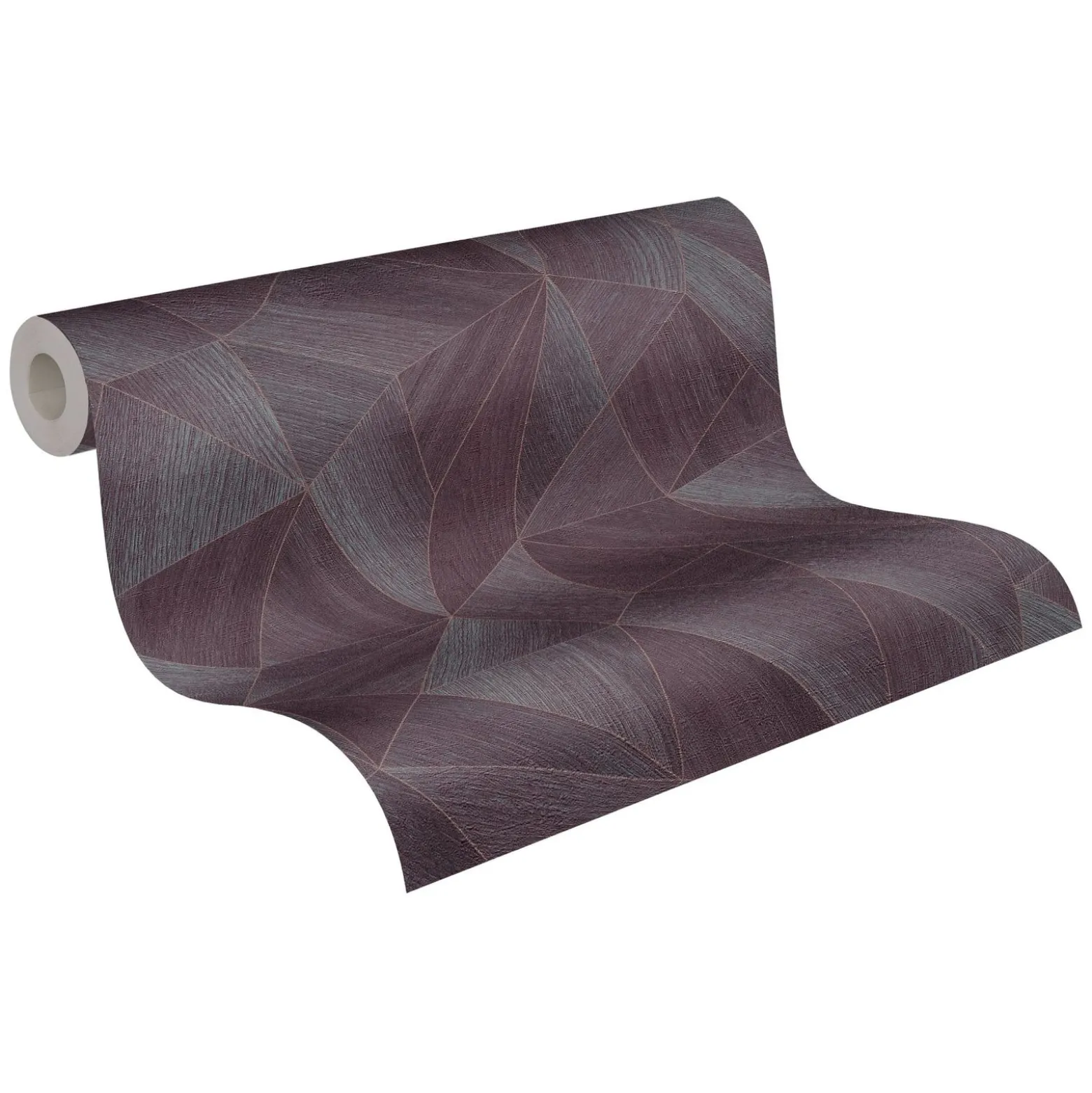 Vliestapete Daniel Hechter Grafisch Lila Bronze Metallic
