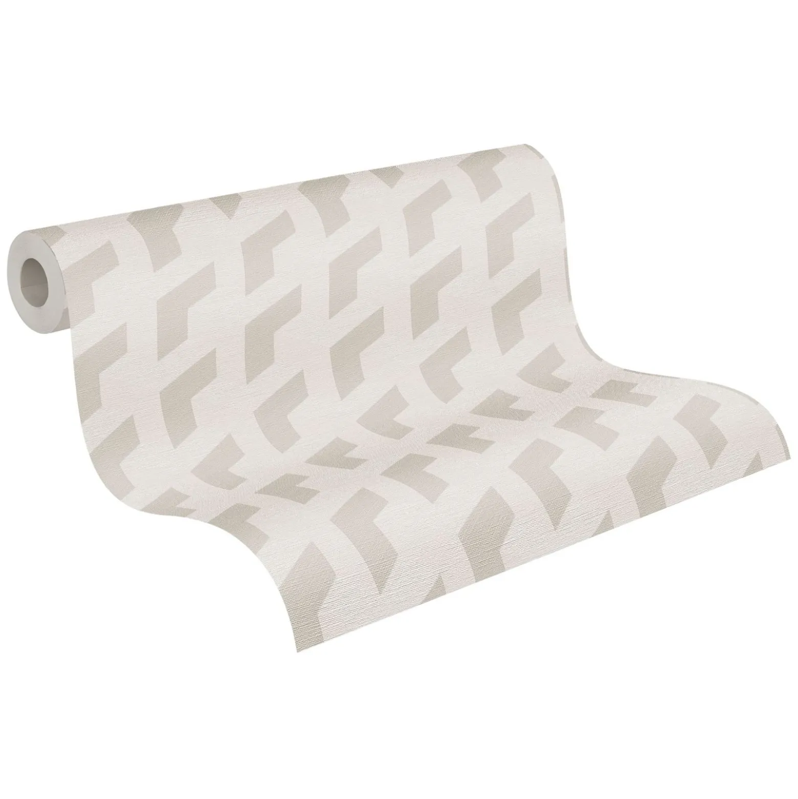 Vliestapete Daniel Hechter Retro Grau Weiß Metallic