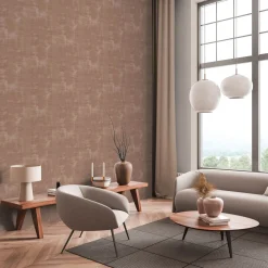 Vliestapete Daniel Hechter Streifen Struktur Beige Braun