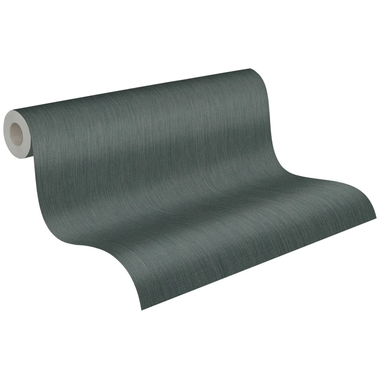 Vliestapete Daniel Hechter Uni Textil Optik Dunkelgrün