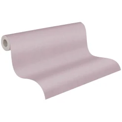 Vliestapete Daniel Hechter Uni Textil Optik Lila Pastell